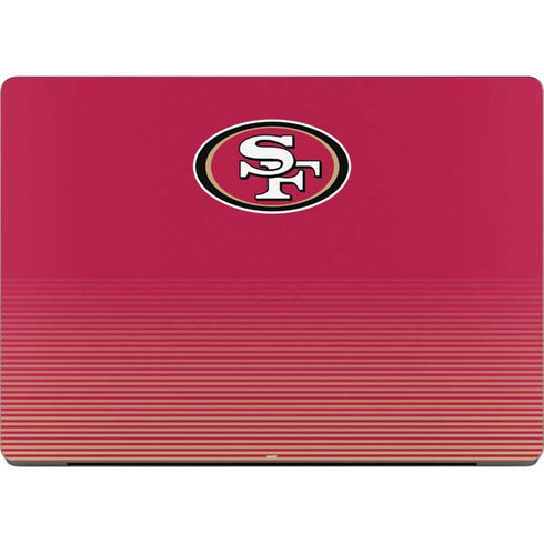 NFL San Francisco 49ers Breakaway MacBook Pro 14in (2021-24) Skin