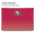 NFL San Francisco 49ers Breakaway MacBook Pro 16in (2019-20) Case plus Skin