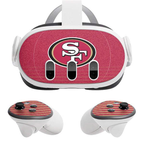 NFL San Francisco 49ers Breakaway Meta Quest 3 Skin