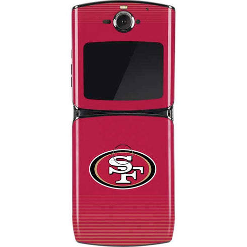 NFL San Francisco 49ers Breakaway Motorola RAZR Skin
