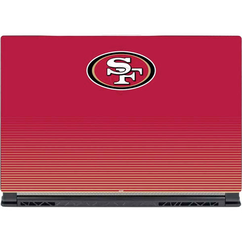 NFL San Francisco 49ers Breakaway MSI GS65 Stealth Laptop Skin