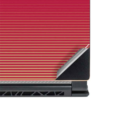 NFL San Francisco 49ers Breakaway MSI GS65 Stealth Laptop Skin