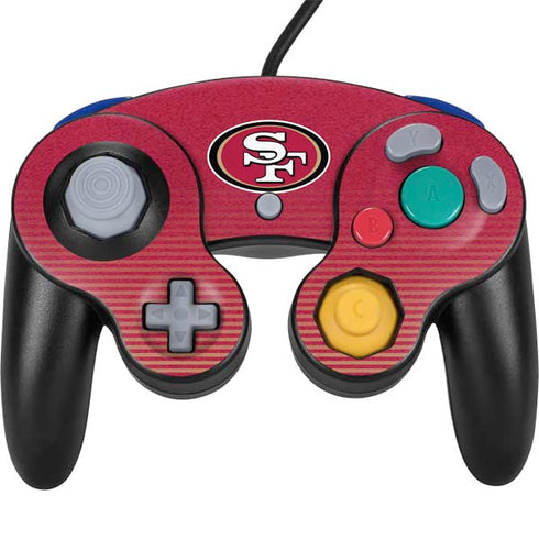 NFL San Francisco 49ers Breakaway Nintendo GameCube Controller Skin