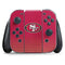 NFL San Francisco 49ers Breakaway Nintendo Switch (2017-2021) Joy-Con Controller Skin