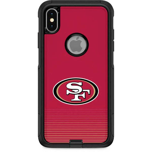 NFL San Francisco 49ers Breakaway Otterbox Commuter iPhone Skin