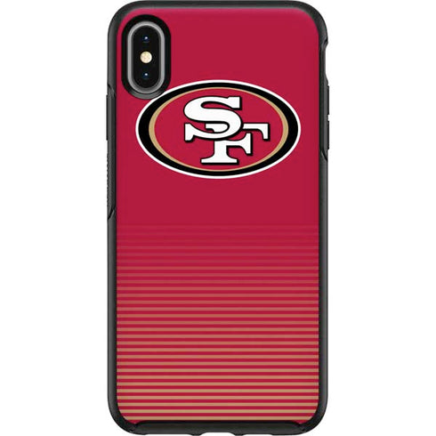 NFL San Francisco 49ers Breakaway Otterbox Symmetry iPhone Skin