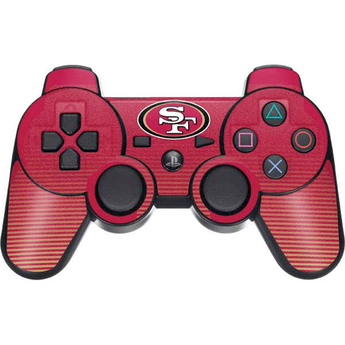 NFL San Francisco 49ers Breakaway PS3 Dual Shock wireless controller Skin