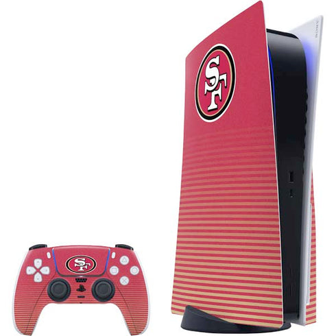 NFL San Francisco 49ers Breakaway PS5 Bundle Skin