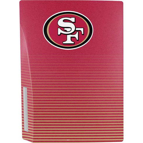 NFL San Francisco 49ers Breakaway PS5 Console Skin