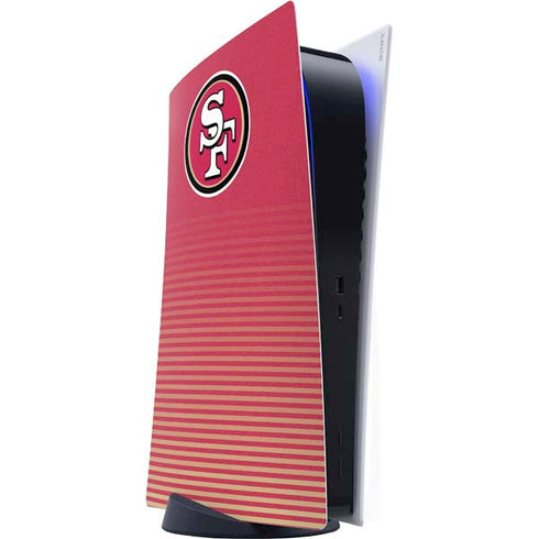 NFL San Francisco 49ers Breakaway PS5 Digital Edition Console Skin