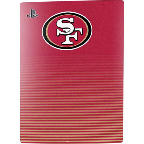 NFL San Francisco 49ers Breakaway PS5 Digital Edition Console Skin