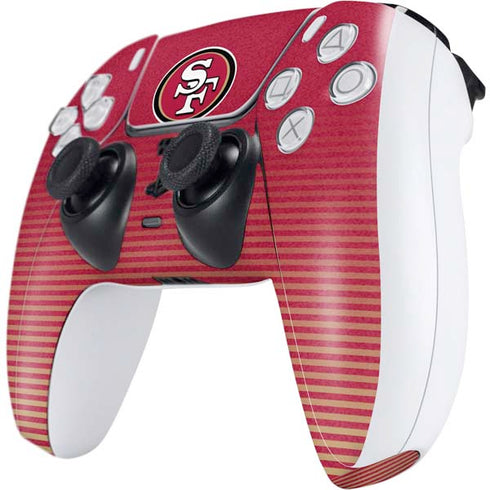 NFL San Francisco 49ers Breakaway PS5 Controller Skin