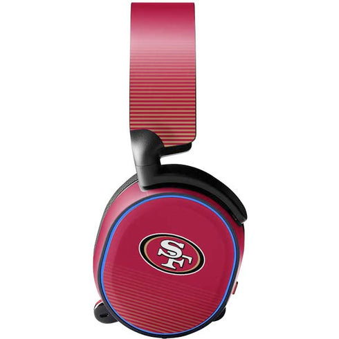 NFL San Francisco 49ers Breakaway SteelSeries Arctis 5 Skin
