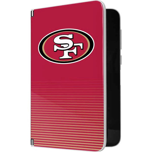 NFL San Francisco 49ers Breakaway Surface Duo Skin