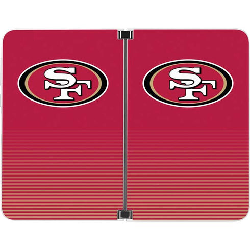 NFL San Francisco 49ers Breakaway Surface Duo Skin