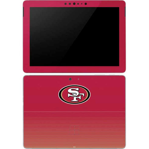 NFL San Francisco 49ers Breakaway Surface Go Skin