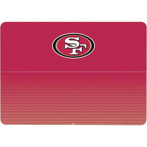 NFL San Francisco 49ers Breakaway Surface Laptop Studio Skin