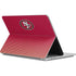 NFL San Francisco 49ers Breakaway Surface Laptop Studio Skin