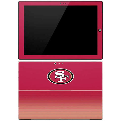 NFL San Francisco 49ers Breakaway Surface Pro 3 Skin