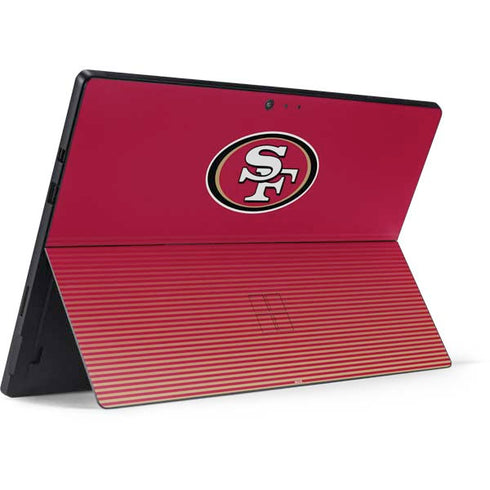 NFL San Francisco 49ers Breakaway Surface Pro 6 Skin
