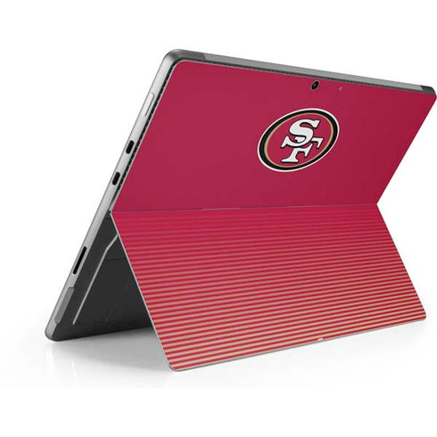 NFL San Francisco 49ers Breakaway Surface Pro 9 Skin