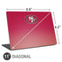 NFL San Francisco 49ers Breakaway Universal Laptop 11in (8.8 x 6.2in) Skin