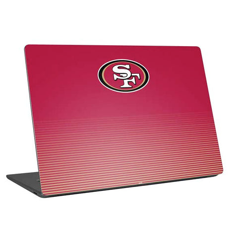 NFL San Francisco 49ers Breakaway Universal Laptop 16.6in (13.4 x 9.7in) Skin