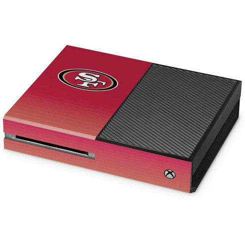 NFL San Francisco 49ers Breakaway Xbox One Console Skin