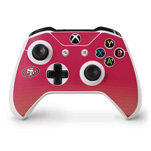 NFL San Francisco 49ers Breakaway Xbox One S Controller Skin