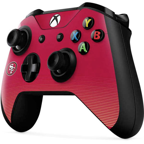NFL San Francisco 49ers Breakaway Xbox One X Controller Skin