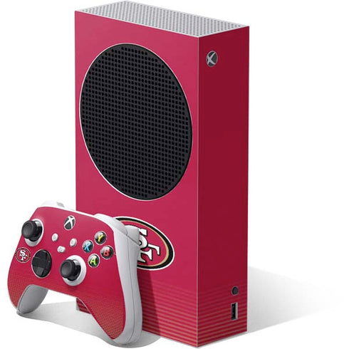 NFL San Francisco 49ers Breakaway Xbox Series S Bundle Skin