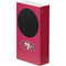 NFL San Francisco 49ers Breakaway Xbox Series S Console Skin