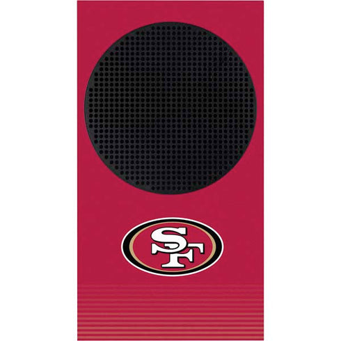 NFL San Francisco 49ers Breakaway Xbox Series S Console Skin