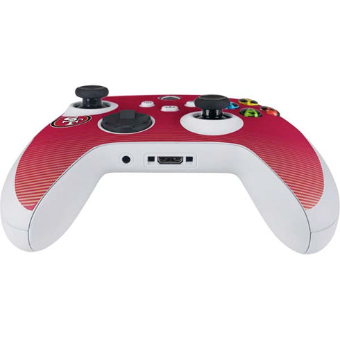 NFL San Francisco 49ers Breakaway Xbox Series S Controller Skin