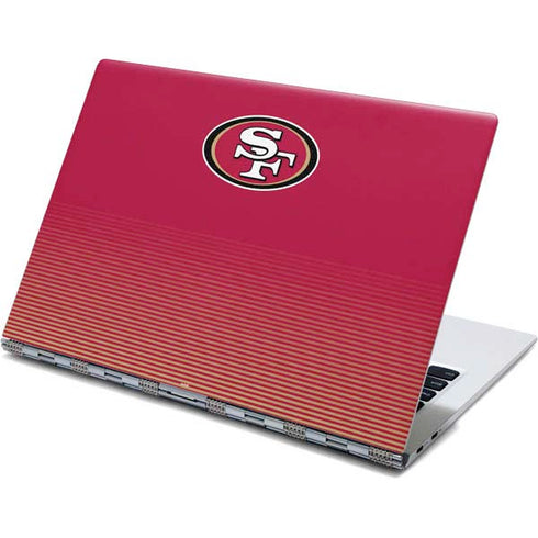 NFL San Francisco 49ers Breakaway Yoga 910 2-in-1 14in Touch-Screen Skin