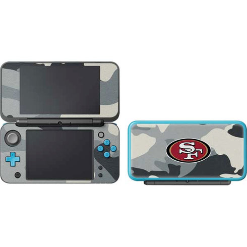 NFL San Francisco 49ers Camo Nintendo 2DS XL (2017) Skin