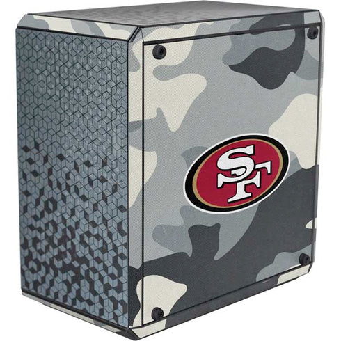 NFL San Francisco 49ers Camo Cooler Master MasterBox Q300L Mini Tower Skin