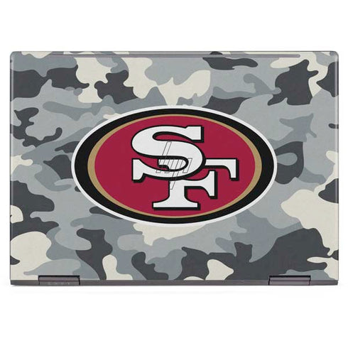 NFL San Francisco 49ers Camo HP Envy Skin