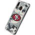 NFL San Francisco 49ers Camo Galaxy A30 Clear Case