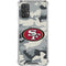 NFL San Francisco 49ers Camo Galaxy A32 5G Clear Case