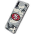 NFL San Francisco 49ers Camo Galaxy A50 Clear Case