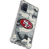 NFL San Francisco 49ers Camo Galaxy A51 5G Clear Case