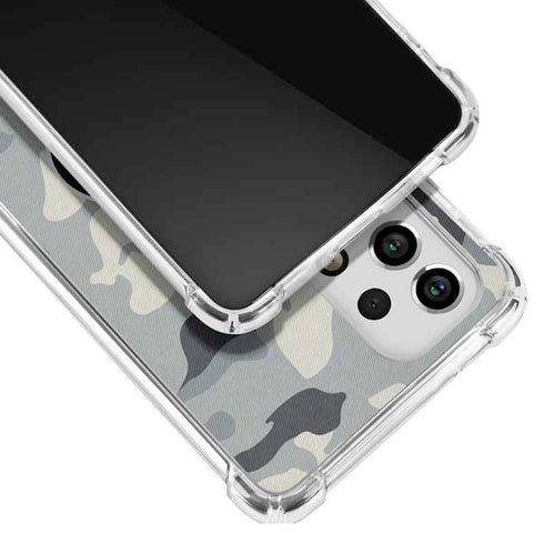NFL San Francisco 49ers Camo Galaxy A53 5G Clear Case
