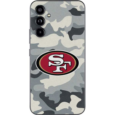 NFL San Francisco 49ers Camo Galaxy A54 5G Skin