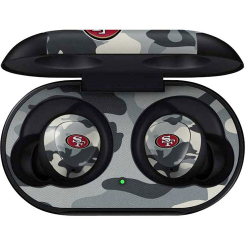 NFL San Francisco 49ers Camo Galaxy Buds Skin