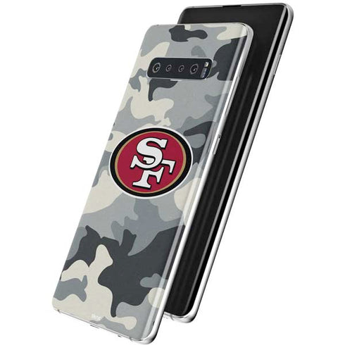 NFL San Francisco 49ers Camo Galaxy S10 Skin