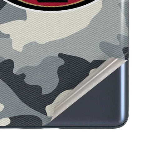 NFL San Francisco 49ers Camo Galaxy S20 Fan Edition Skin
