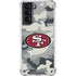 NFL San Francisco 49ers Camo Galaxy S21 5G Clear Case