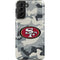 NFL San Francisco 49ers Camo Galaxy S21 FE Pro Case