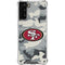 NFL San Francisco 49ers Camo Galaxy S21 Plus 5G Clear Case